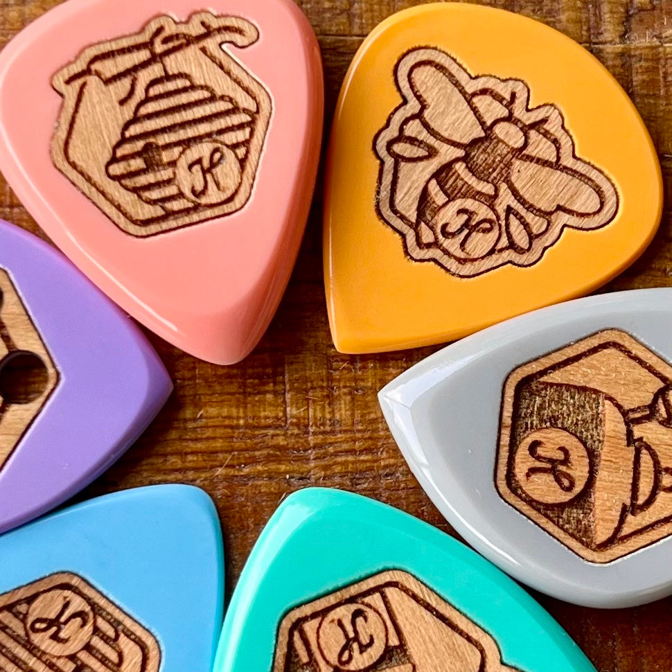 Expensive shop guitar picks